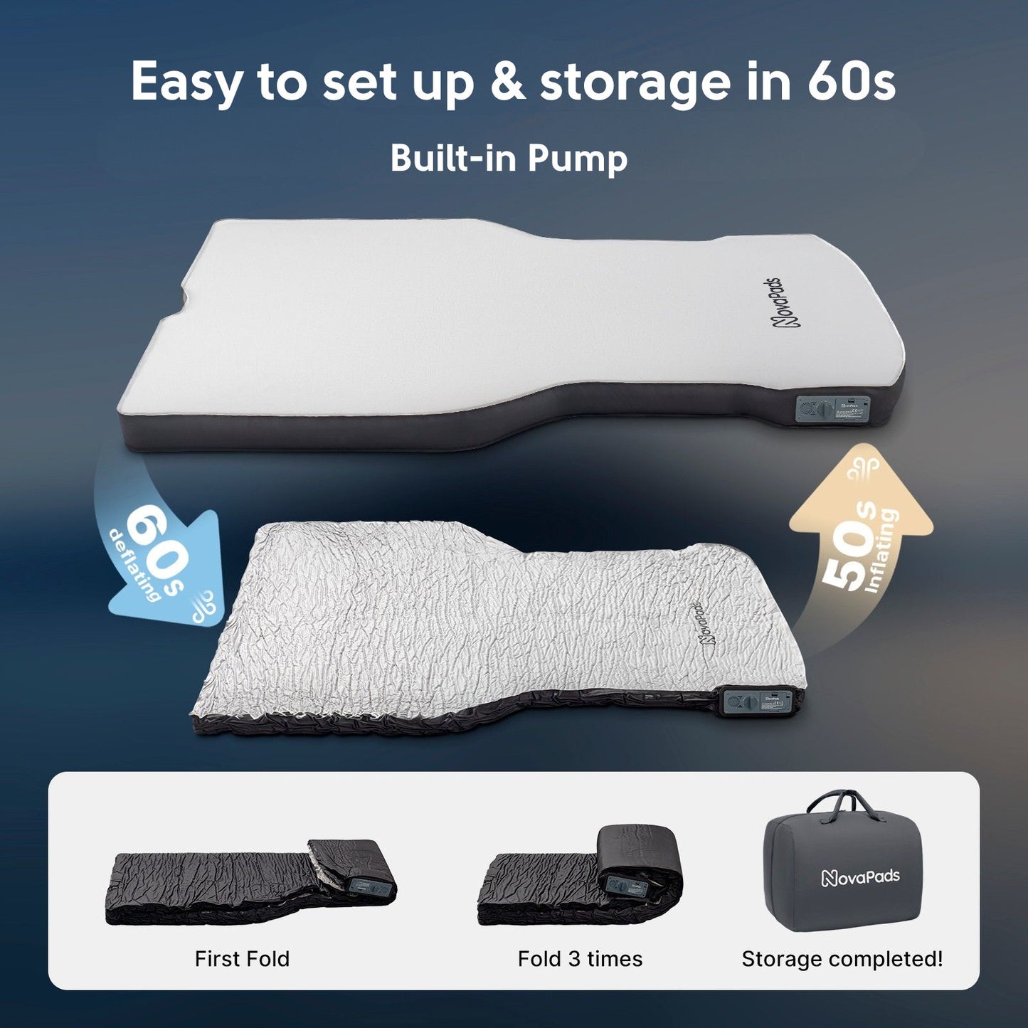 Tesla Model Y Camping Mattress Pro - Tesla Bed for Model Y