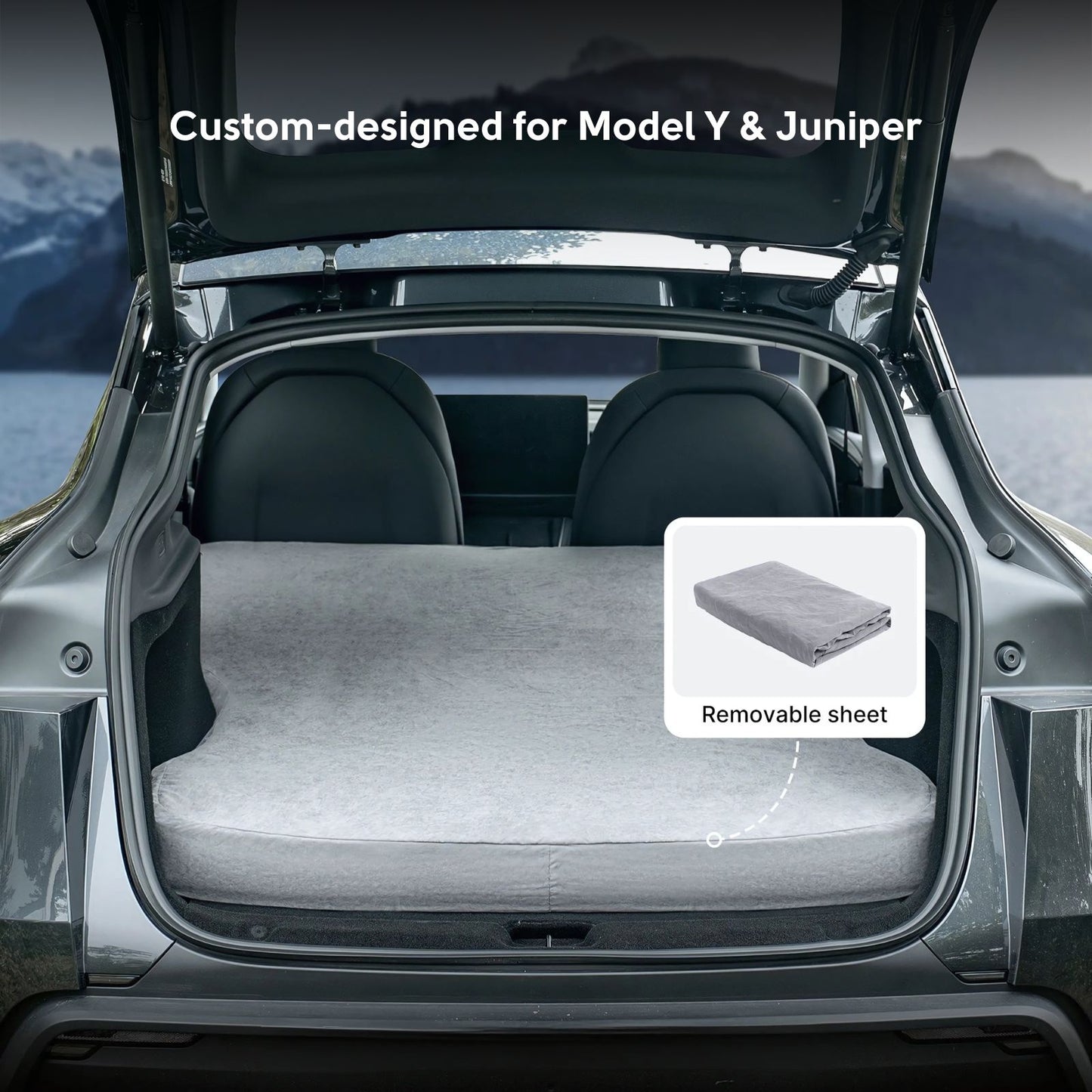 Tesla Model Y Camping Mattress Pro - Tesla Bed for Model Y