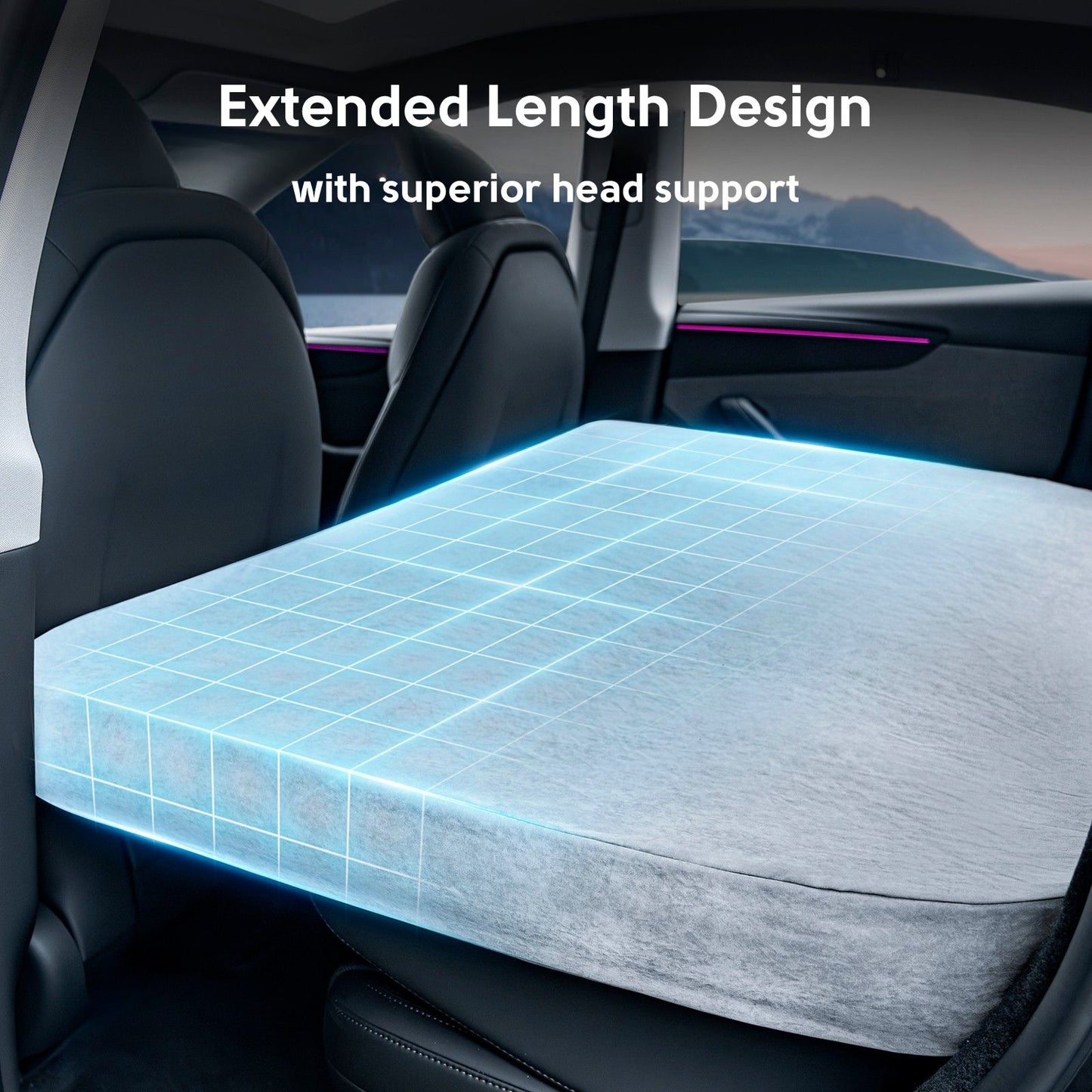 Tesla Model Y Camping Mattress Pro - Tesla Bed for Model Y